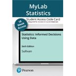 Statistics: Informed Decisions Using Data - MyLab Statistics - Access
