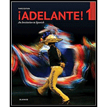 Adelante! Uno (Looseleaf) - With SuperSite Access (24 Month)