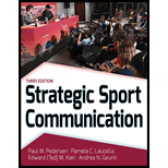 Strategic Sport Communication