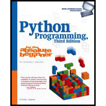 Python Programming for the Absolute Beginner