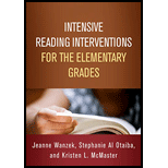 Intensive Reading Interventions for the Elementary Grades