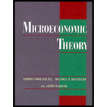 Microeconomic Theory (cloth)