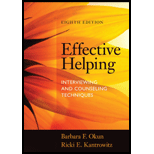 Effective Helping: Interviewing and Counseling Techniques