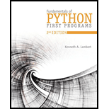 Fundamentals Of Python: First Programs | University of Alabama at ...