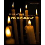 Crime Victims: An Introduction To Victimology