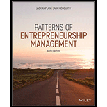Patterns of Entrepreneurship Management