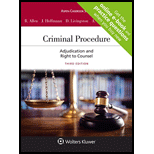 Criminal Procedure: Adjudication and the Right to Counsel - With Access