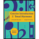Concise Introduction to Tonal Harmony (Looseleaf) - With Access