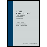 Civil Procedure Cases Text Notes and Problems