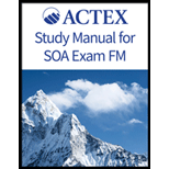 Actex Examination Fm Study Manual, Fall 2020