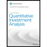 Quantitative Investment Analysis