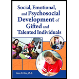 Social, Emotional, and Psychosocial Development of Gifted and Talented Individuals