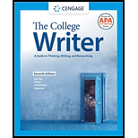 College Writer: A Guide to Thinking, Writing, and Researching