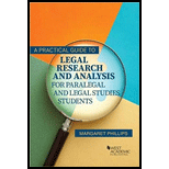 Practical Guide to Legal Research and Analysis for Paralegal and Legal Studies Students