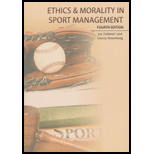 Ethics and Morality In Sport Management