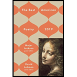 Best American Poetry 2019