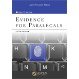 Evidence for Paralegals