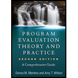 Program Evaluation Theory And Practice
