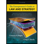 Entrepreneur's Guide to Law and Strategy - MindTap