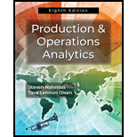 Production And Operations Analysis