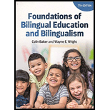 Foundations of Bilingual Education and Bilingualism