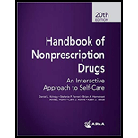 Handbook of Nonprescription Drugs: An Interactive Approach to Self-Care