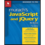 Murach's JavaScript and jQuery