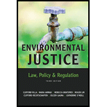 Environmental Justice Law Policy And Regulation..