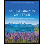 Systems Analysis And Design: ... With Uml