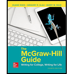 McGraw-Hill Guide: Writing for College, Writing for Life