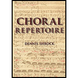 Choral Repertoire