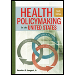 Health Policymaking in the United States