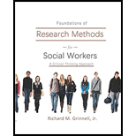 Foundations of Research Methods for Social Workers