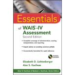 Essentials of WAIS-IV Assessment