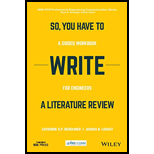 So, You Have To Write A Literature Review