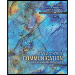 Interpersonal Communication and Human Relationships
