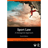 Sport Law: A Managerial Approach