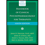 Handbook of Clinical Psychopharmacology for Therapists