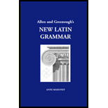 Allen And Greenough's New Latin Grammar