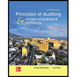 Principles Of Auditing And Other Assurance..