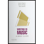 Writing In Music