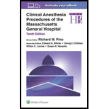 Clinical Anesthesia Procedures of the Massachusetts General Hospital - With Access