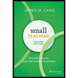 Small Teaching: Everyday Lessons from the Science of Learning