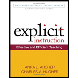 Explicit Instruction