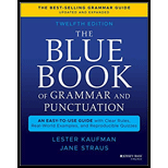 Blue Book Of Grammar And Punctuation