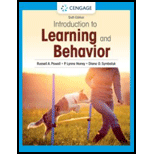 Introduction to Learning and Behavior