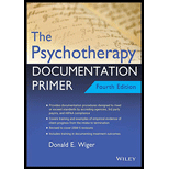 Psychotherapy Documentation Primer