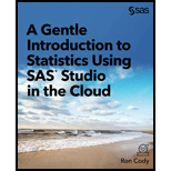 A Gentle Introduction To Statistics Using Sas Studio In The Cloud