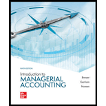 Introduction to Managerial Accounting - Connect Access
