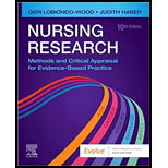 Nursing Research: Methods and Critical Appraisal for Evidence-Based Practice